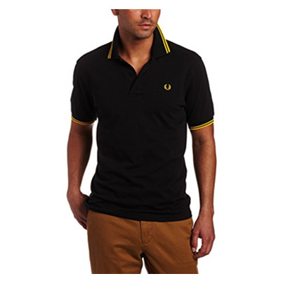 黑五倒计时！Fred Perry Twin-Tipped 男士 休闲POLO衫