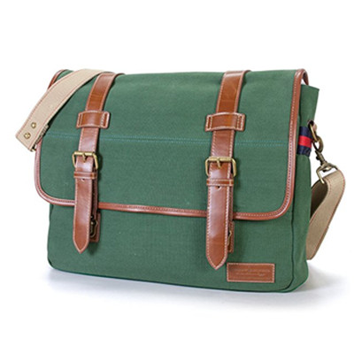 黑五倒计时！Tommy Hilfiger Workhorse男款帆布信使包