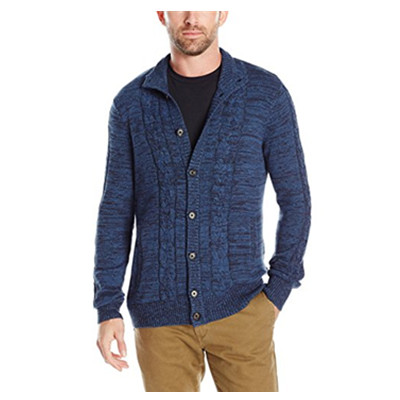 黑五倒计时！诺帝卡Nautica Cable-Knit 男款针织开衫