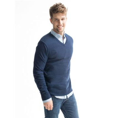 再次好价！Old Navy纯色全棉V领休闲针织衫274530 W