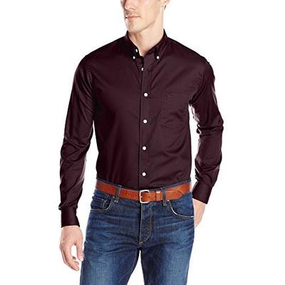 黑五倒计时！多克斯Dockers Solid 男士长袖衬衫