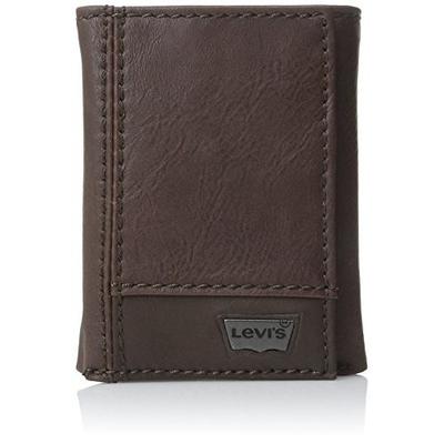 黑五倒计时！Levi's李维斯男士真皮三折钱包