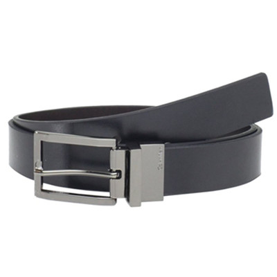 黑五倒计时！Calvin Klein 男式32mm 双面金属扣皮带