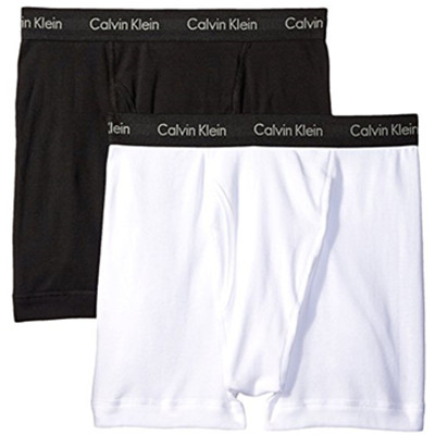 黑五倒计时！Calvin Klein Cotton 男子平角内裤2条装