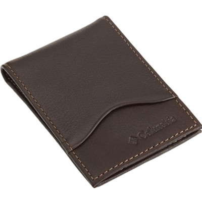 黑五倒计时！Columbia Front Pocket男士真皮钱包