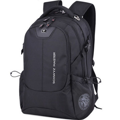 耐磨防水！施维茨十字双肩包