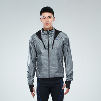 轻薄发汗！迪卡侬连帽防风夹克DOMYOS ACC