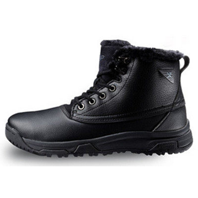 防水防滑！特步男士高帮户外登山鞋987319179397-1