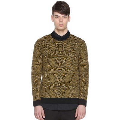 摩登活力！TRENDIANO套头圆领图案长袖毛衣3151033450