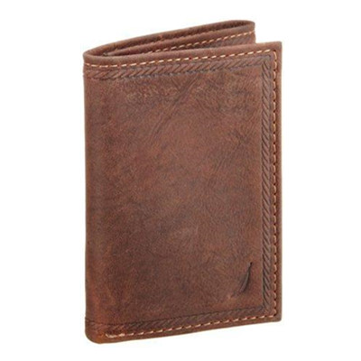 黒五倒计时！Nautica诺帝卡 男士真皮钱包