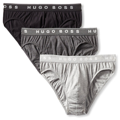 中亚海外购！HUGO BOSS 男士棉质内裤 3 条装