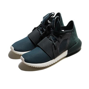 氣質(zhì)墨綠！Adidas Tubular Defiant W 女子跑步鞋