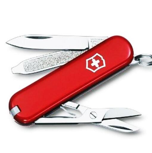 7种功能！Victorinox 维氏军刀 瑞士多功能军刀 0.6223 红色