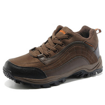 保暖舒适！双星名人防滑棉鞋登山鞋2002A