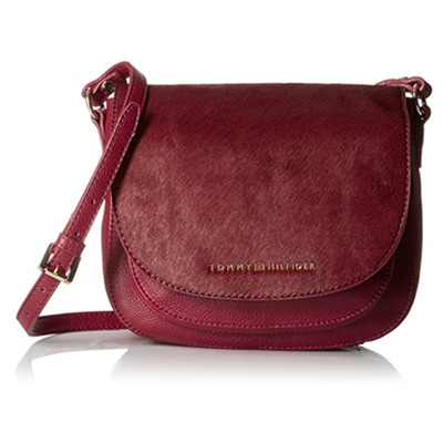 黑五来了！Tommy Hilfiger Hair Calf女士马鞍包