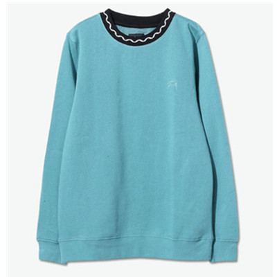 简约舒适！stussy logo刺绣卫衣