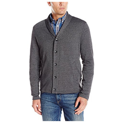 黑五来了！派瑞&middot;艾力斯Perry Ellis Shawl 男针织开衫