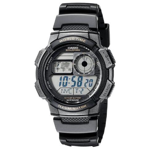 中亚海外购！卡西欧男 AE-1000W-1AVDF手表黑色带