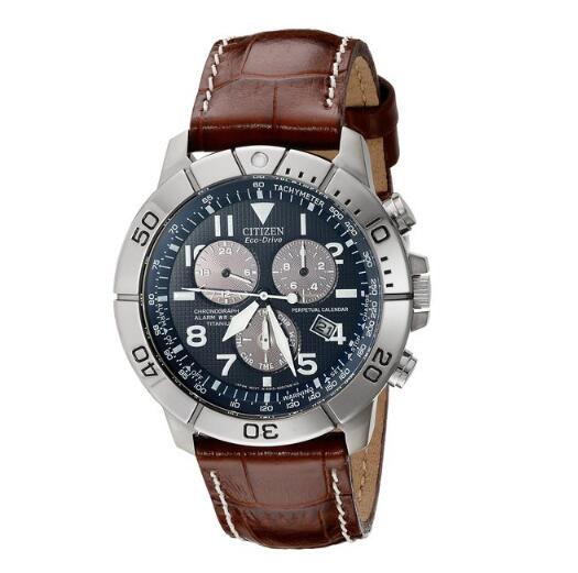 中亚海外购！西铁城 男士BL5250-02L钛质生态驱动手表