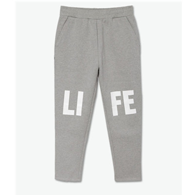 休闲运动！Life·After Life 字母印花休闲裤