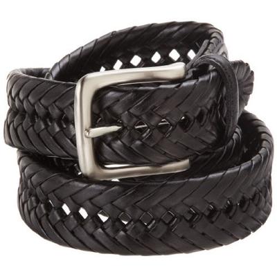 黑五来了！Tommy Hilfiger 汤米&middot;希尔费格 男士真皮编制腰带