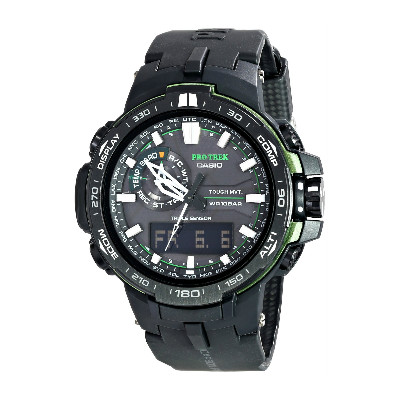 中亚海外购！Casio PRW-6000Y登山系列6局电波手表