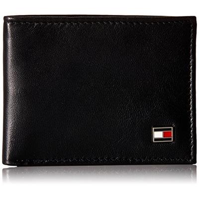 黑五来了！Tommy Hilfiger 汤米 男士 真皮两折钱包