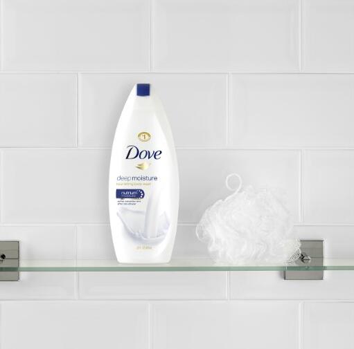 中亚海外购！多芬深层保湿沐浴露 22盎司 4件装