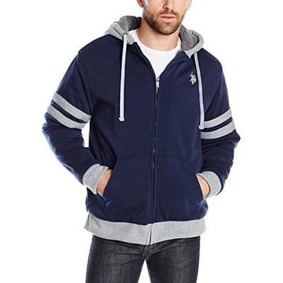黑五来了！U.S. Polo Assn. Fleece Hooded男士连帽外套