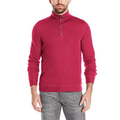 黑五来了！Calvin Klein French Rib 1/4 拉链男款针织衫