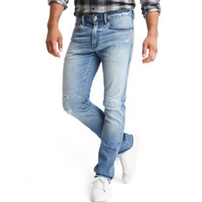 潮流百搭！Gap 1969牛仔系列休闲弹力修身牛仔裤464624