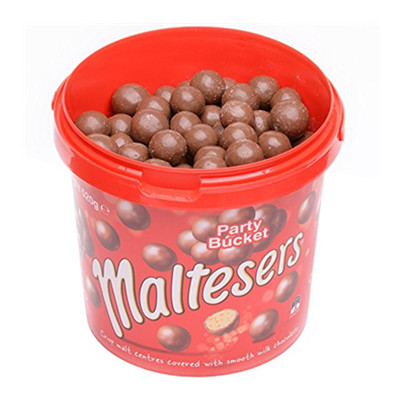 Z秒杀！德芙 麦提莎麦芽脆心牛奶巧克力(桶装)520g