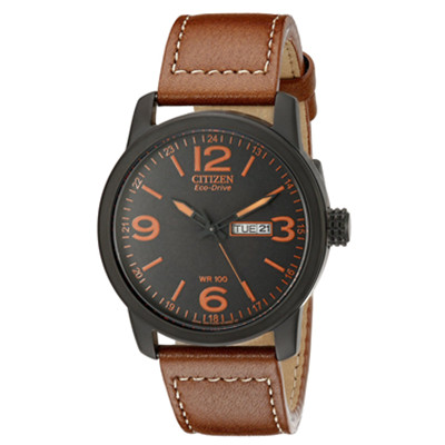 镇店之宝！西铁城 BM8475-26E光动能不锈钢皮带男表