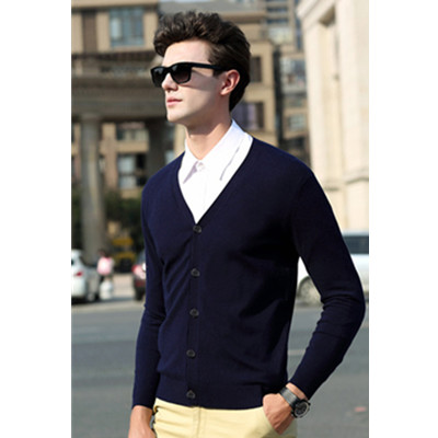 好价再来！恒源祥男子针织开衫06B15651