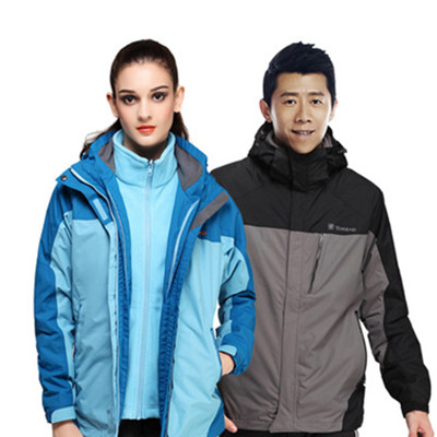 双重优惠！探路者新款情侣款三合一冲锋衣KAWD92508