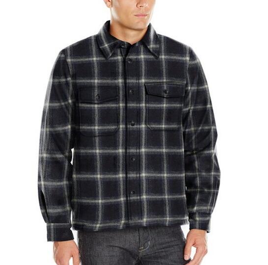 中亚海外购！Woolrich 男士羊毛衬衫式外套