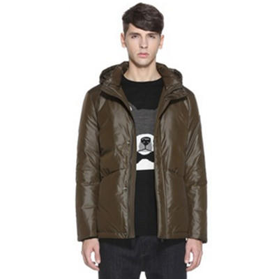 好价继续！TRENDIANO潮流宽松纯色连帽立领羽绒服外套315333603E