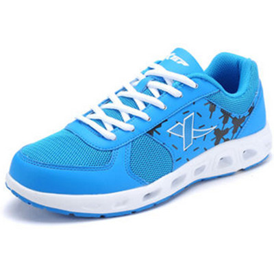 舒适白搭！特步男子跑步鞋986319119205