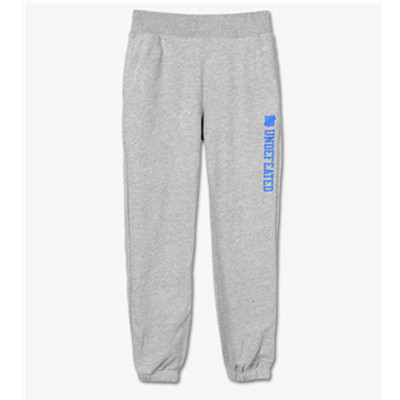 运动舒适！Undefeated logo字母印花束口长裤