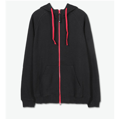 简约经典！Undefeated 简约素色zip-up卫衣