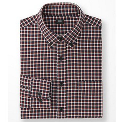 好价继续！UNIQLO优衣库男装法兰绒格子衬衫180812