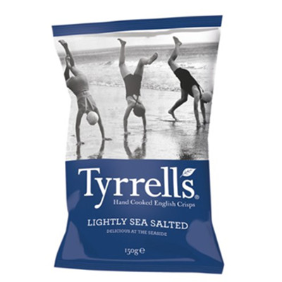 美味共享！Tyrelle's泰瑞原味薯片150g*4