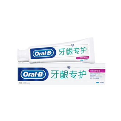 牙龈专护！Oral-B欧乐B 对抗红肿出血牙膏 200克/支*3