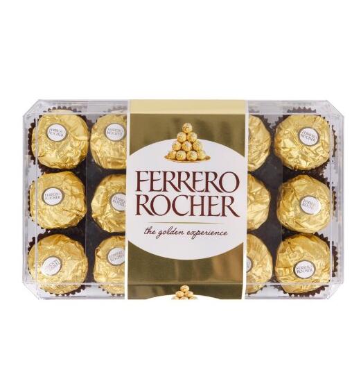 甜到心里！费列罗 金莎巧克力制品30粒装 375g