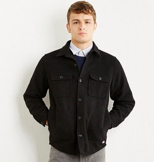保暖时尚！Dickies 男式 毛呢夹克 163M10WD08