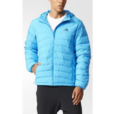 保暖有型！阿迪达斯训练男子高级羽绒茄克AB4640