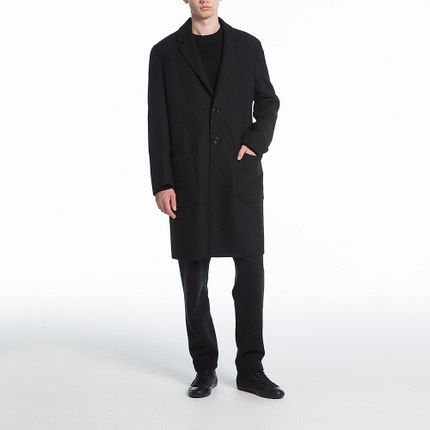 三色可选！优衣库U羊毛混纺长大衣173003