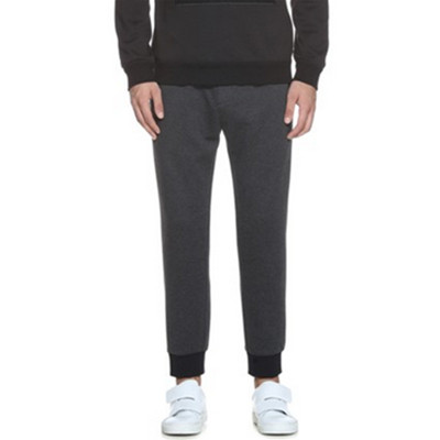 帅气斯文！TRENDIANO字母松紧腰休闲裤九分裤3154063050