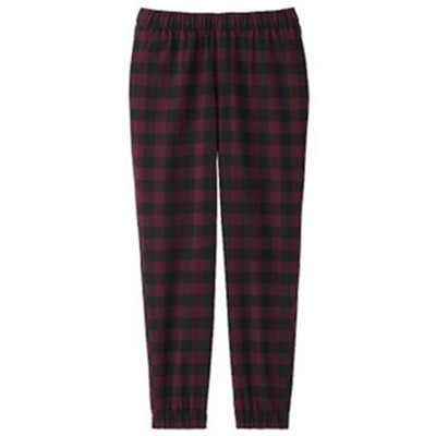 舒适体验！UNIQLO优衣库NELPAN起居裤(法兰绒)179827