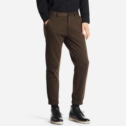 便于活动！优衣库 UNIQLO 男装 束脚运动裤 178586